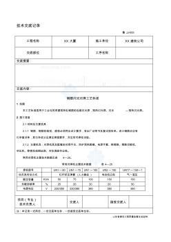 噶米工藝工法QC山東鋼筋工程閃光對焊施工技術(shù)交底