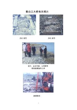 四川省彭州市青白江大桥岩土工程勘察报告-4-照片附后