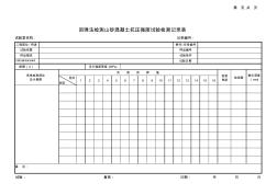 回弹法检测山砂混凝土抗压强度试验记录表 (2)