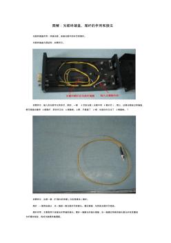 图解：光缆终端盒、尾纤的作用和接法