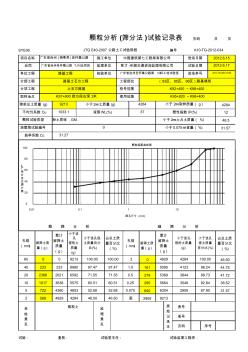 土工全套试验计算表格