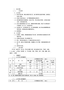 土方开挖具体方案