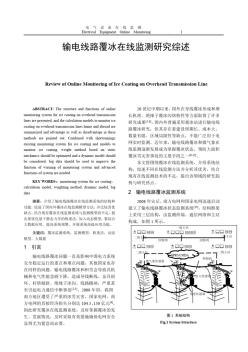 在线监测论文架空输电线路覆冰在线监测研究综述 (2)