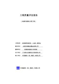 基礎工程質量評估報告 (2)