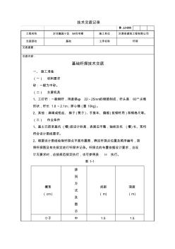 基礎釬探技術交底