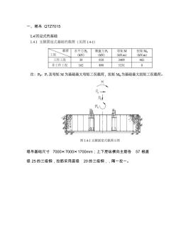 塔吊基础参数-2014.9.16