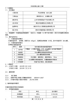 外墙岩棉板板外墙保温专项施工方案