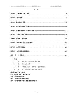 外墙涂料施工组织设计6