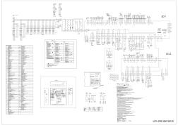 大金空调风冷热泵UWYJ2360电气控制原理图(中英文对照版)