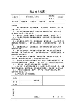 安全技術(shù)交底(塔吊)