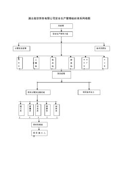 安全生产管理组织体系网络图 (3)