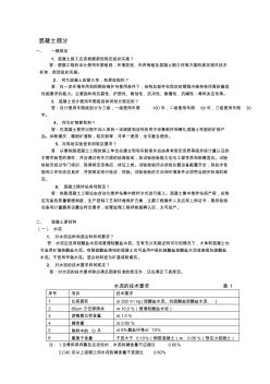 客运专线混凝土施工知识技术问答资料