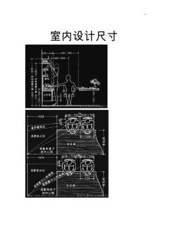 室內(nèi)設(shè)計(jì)尺寸標(biāo)準(zhǔn)規(guī)定