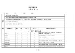 家庭裝修裝飾全包預(yù)算