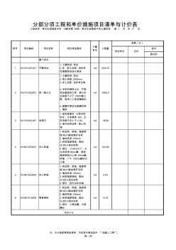 寿光东城高级中学1#教学楼-土建工程量清单