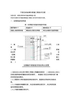 岩棉板保温施工技术交底 (2)