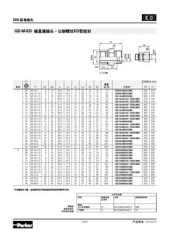 工业钢管接头产品手册-EO卡套式管接头3_