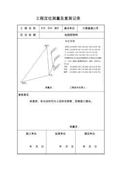 工程定位测量复记录表MicrosoftWord文档(3)