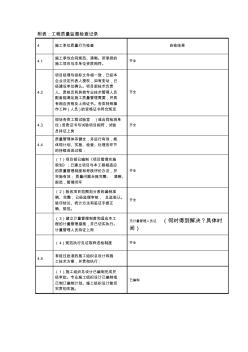 工程质量监督检查记录表(施工) (2)