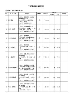 工程量清單報價表 (8)