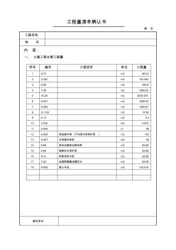 工程量清单确认书(20200716141905)