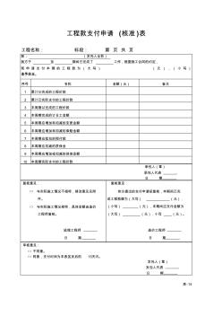 工程量清单计价Excel表格