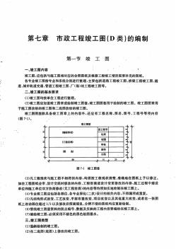 市政工程竣工圖編制要求