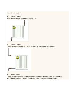 常见的暖气管道的连接方式 (2)