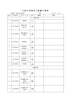 廣聯達辦公大廈清單工程量計算表 (2)