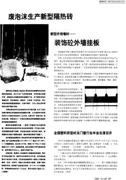 廢泡沫生產新型隔熱磚 (2)