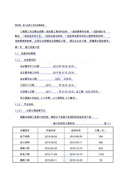 建筑工程施工進(jìn)度計(jì)劃及保障措施