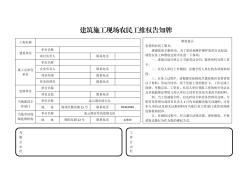 建筑施工现场农民工维权告知牌