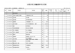 建筑智能化=工程量清单