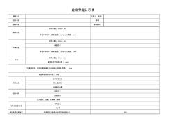 建筑節(jié)能公示牌