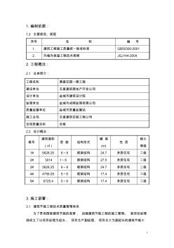 建筑节能施工方案(保温、门窗)