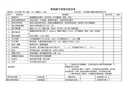 悬挑脚手架搭设验收单