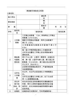 懸挑腳手架驗收記錄表 (2)