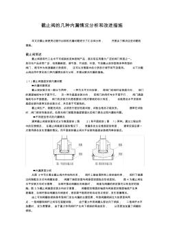 截止閥的幾種內(nèi)漏情況分析和改進(jìn)措施