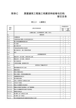 房屋建筑和市政基础设施工程档案资料管理规范 (3)