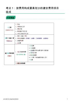 按费用构成要素划分的建安费用项目组成