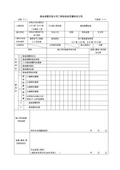 接地裝置安裝分項(xiàng)工程檢驗(yàn)批質(zhì)量驗(yàn)收記錄2