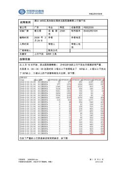 故障案例文档(通过MRR工具协助处理拱北医院微蜂窝上行强干扰)