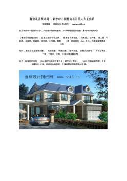 新农村小别墅的设计图片大全出炉(20200702164917)