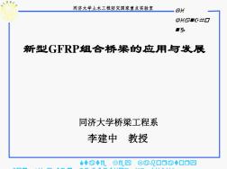 新型FRP组合桥梁