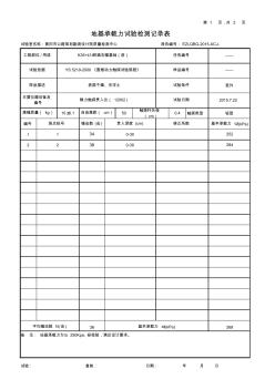 新地基承載力檢測(cè)報(bào)告