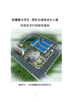 新疆重点项目-国际仓储物流中心建设项目可行性研究报告 (2)