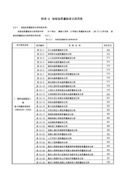 新表钢结构检验批