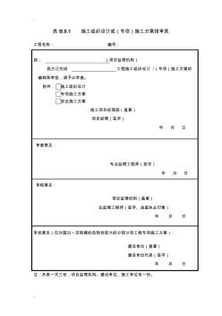 施工单位进场提交的资料(前期资料)