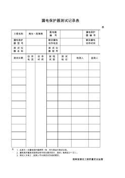 施工现场临时用电巡查记录表