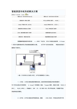 智能家居布线系统解决方案